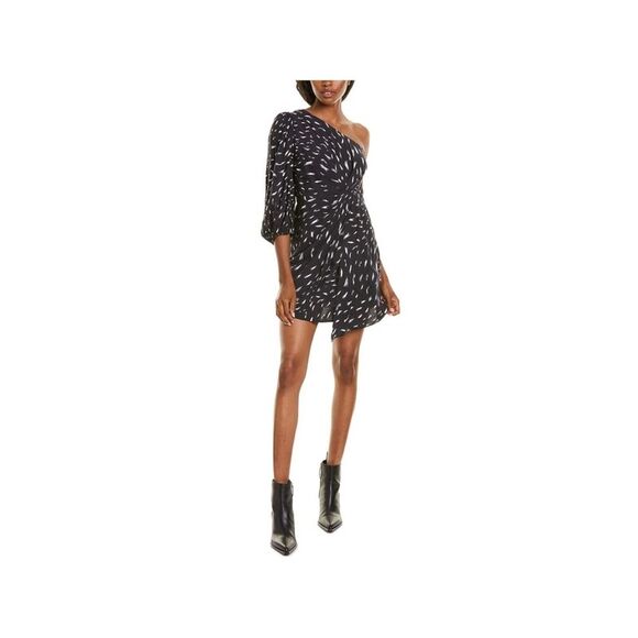 slim fit dress slacks London Times Plus Size Foldover-Neck Fit & Flare Dress - Navy main image 0